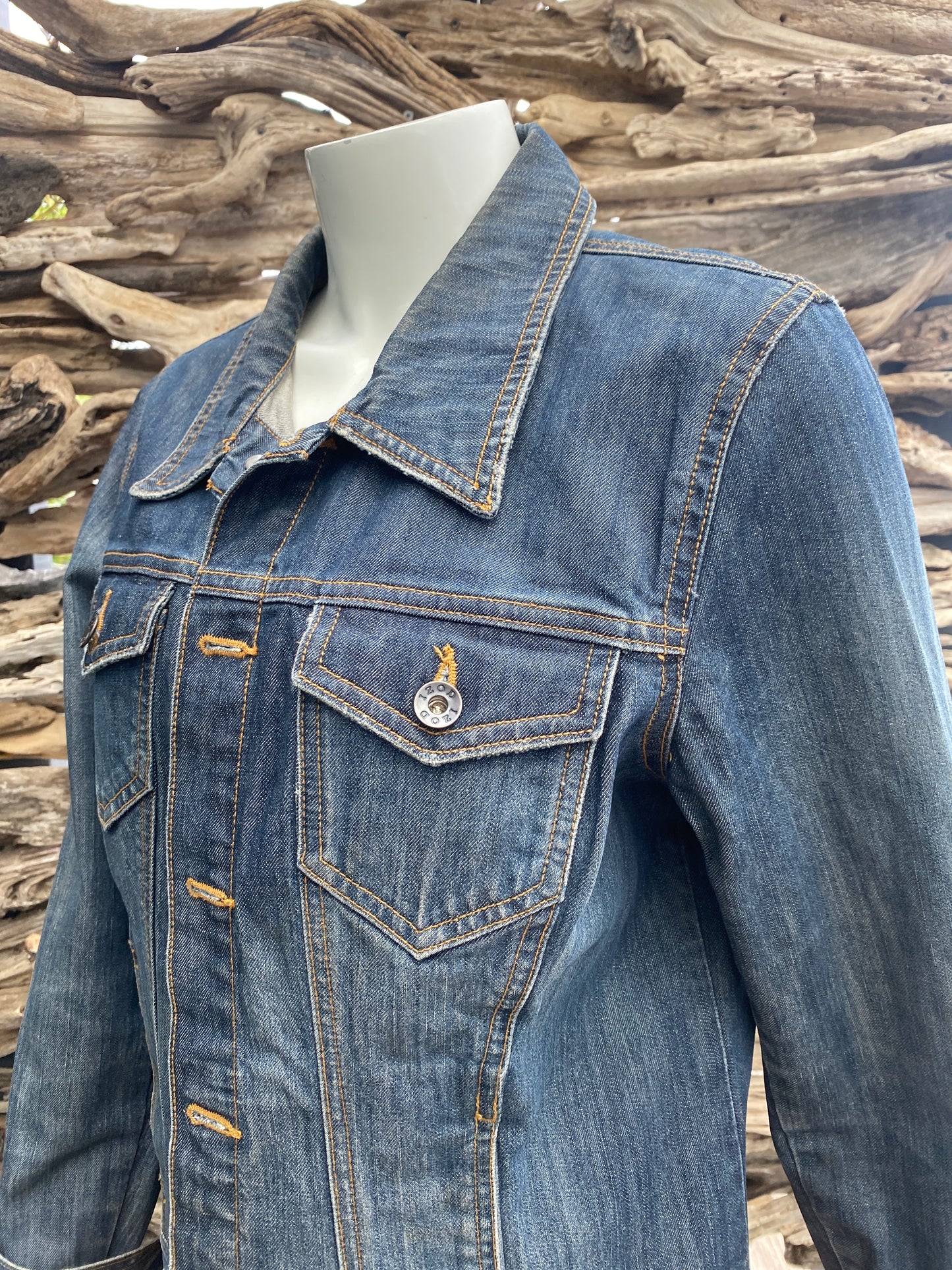 Denim Jacket Dark Faded
