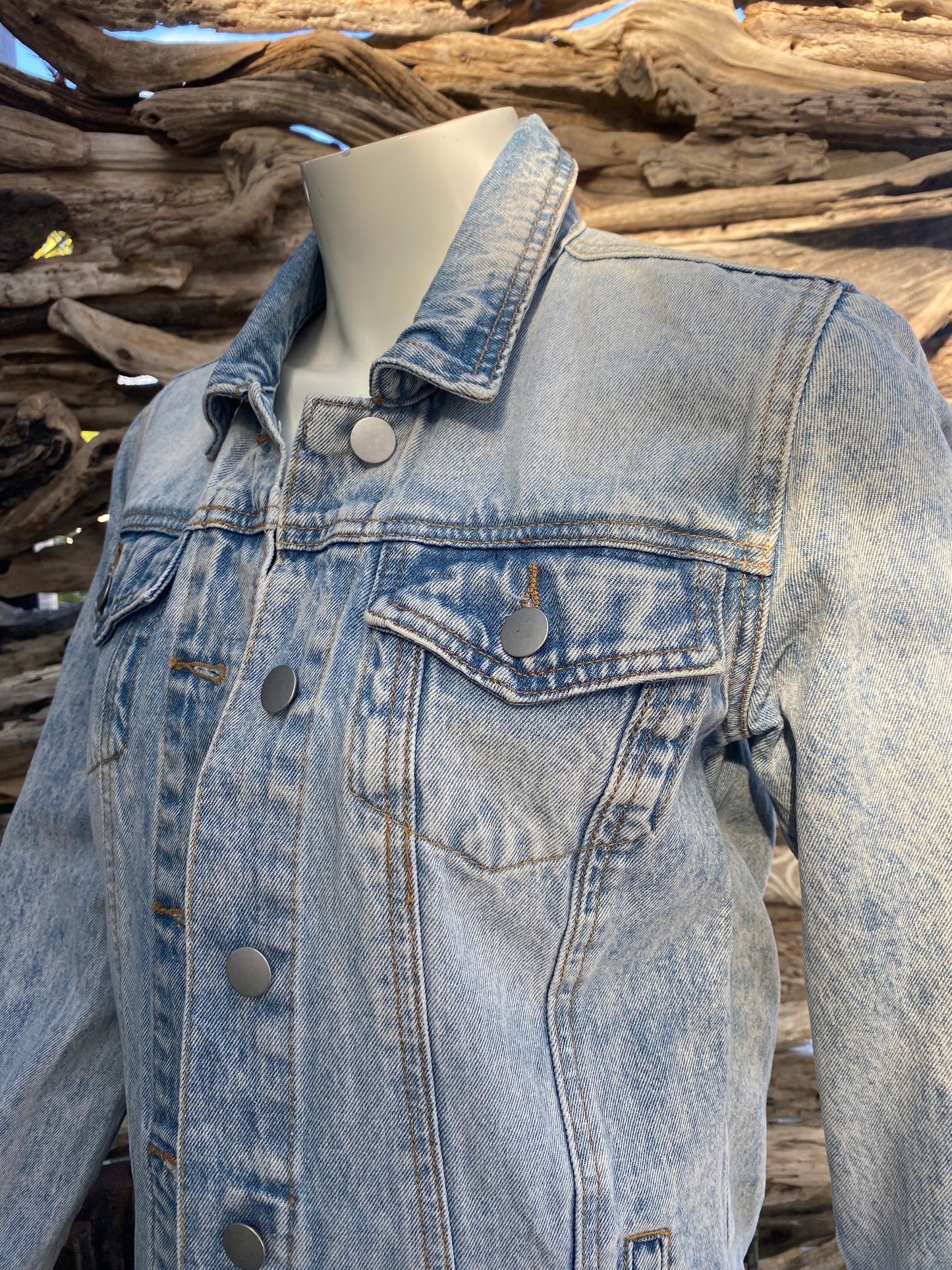 Denim Jacket  Light Faded