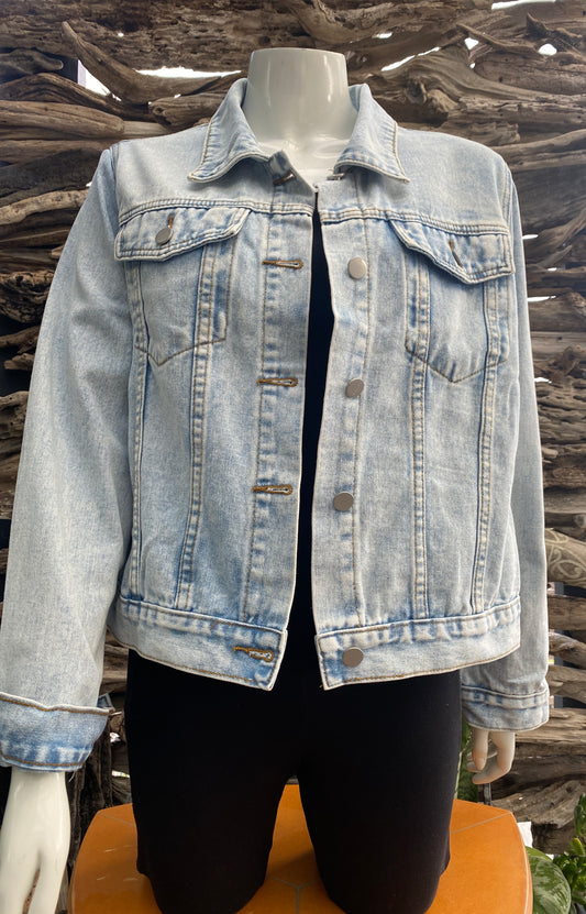 Denim Jacket Light Faded
