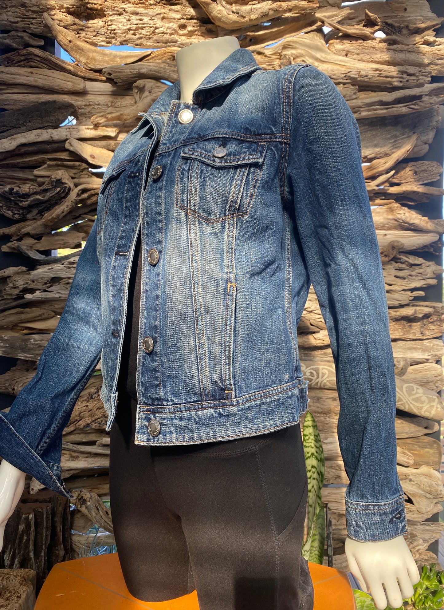 Denim Jacket Dark Faded