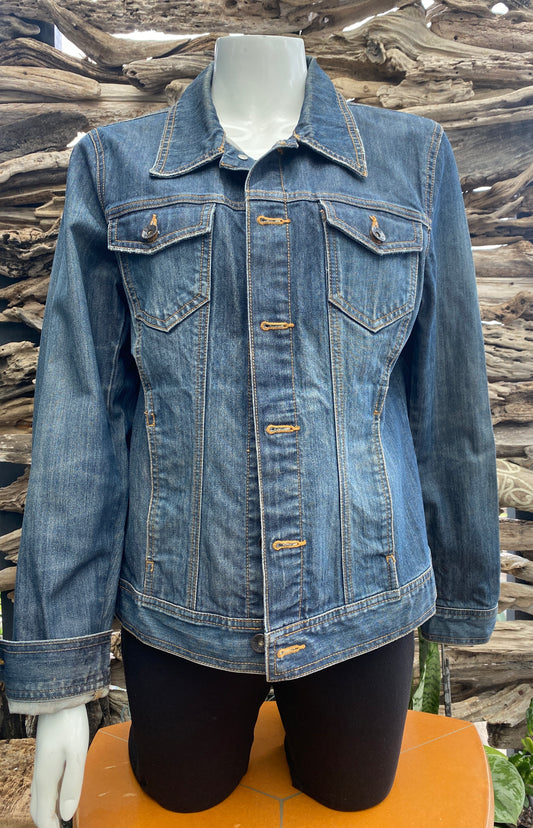 Denim Jacket Dark Faded